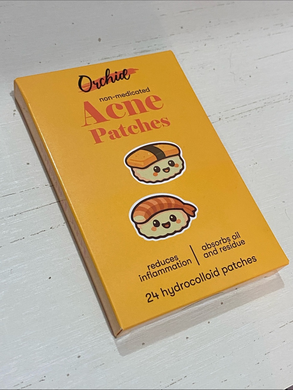 Orchid Acne Patches – Sushi Hydrocolloid Spot Treatment